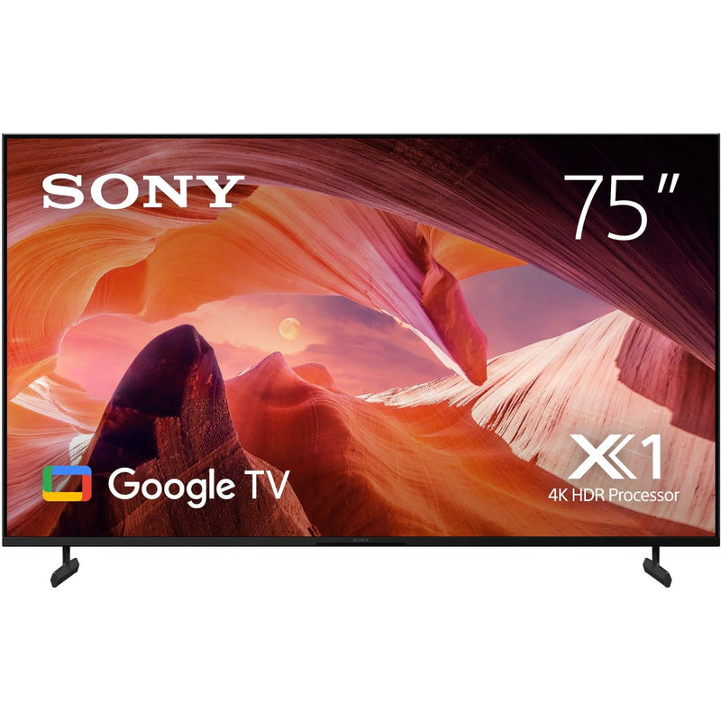 Sony 75 inch 4K Ultra HD Google TV KD-75X80L