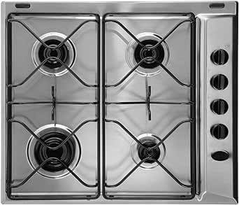 Ignis Built In  Gas Hob : Mechanical Control Panel Inox Finish W:58cm D:50cm Made Italy AKL710 IX