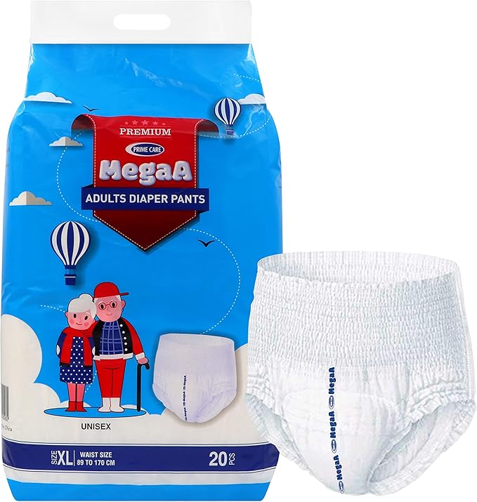 Prime Care Megaa Adult Premium Pants Diaper | Personal Care Prime Care Megaa Adult Premium Pants Diaper | Personal Care
