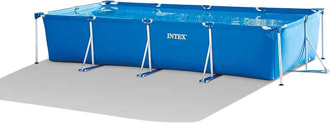 Intex 4.5M x 2.2M x 0.84M Rectangular Frame Pool Set 42128274