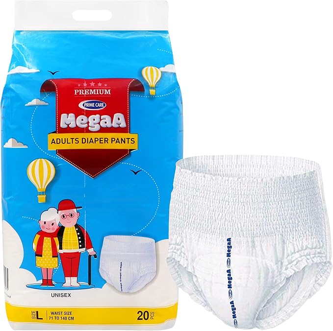 Prime Care Megaa Adult Premium Pants Diaper | Personal Care Prime Care Megaa Adult Premium Pants Diaper | Personal Care