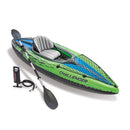 Intex Challenger K1 Kayak  (With 86" Aluminum Oars, 68614), W/ Cargo Net 42168305