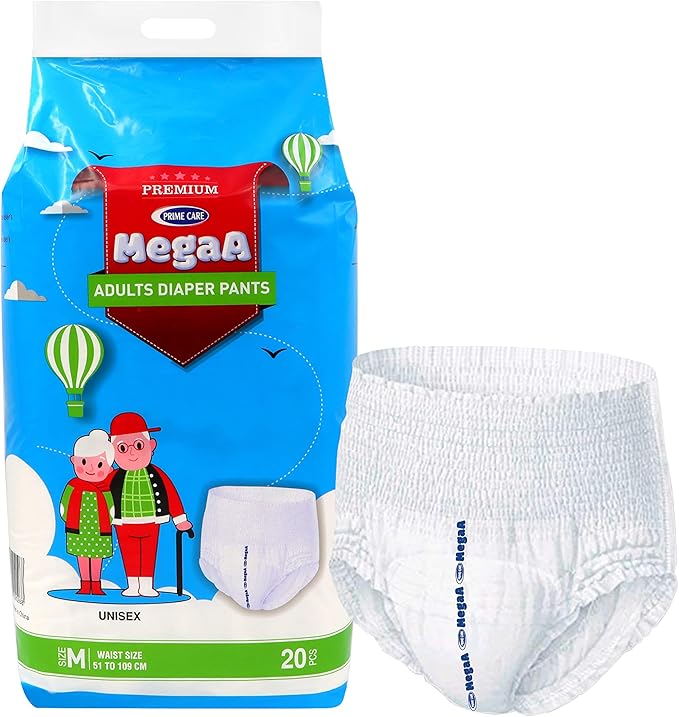 Prime Care Megaa Adult Premium Pants Diaper | Personal Care Prime Care Megaa Adult Premium Pants Diaper | Personal Care