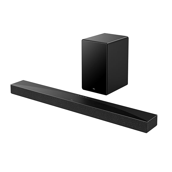 TCL Sound Bar With Dolby Atmos 5.1ch /DTS:X With Wireless Subwoofer 500W Q65H