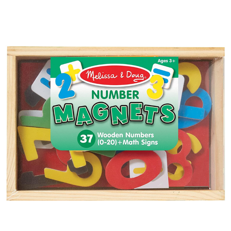 Melissa & Doug Magnetic Wooden Numbers 46000449