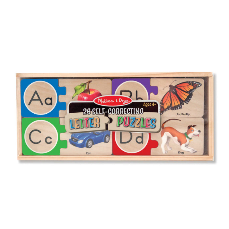 Melissa & Doug Letter Puzzles 46002541 | Puzzles