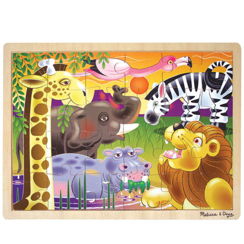 Melissa & Doug African Plains Jigsaw (24 Pc) 46002937 | Puzzles Melissa & Doug African Plains Jigsaw (24 Pc) 46002937 | Puzzles