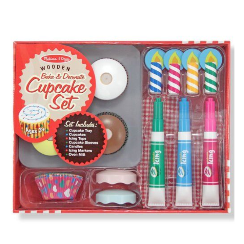 Melissa & Doug Bake & Decorate Cupcake Set 46004019