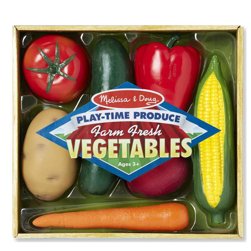 Melissa & Doug Play-Time Produce Vegetables 46004083 | Play House