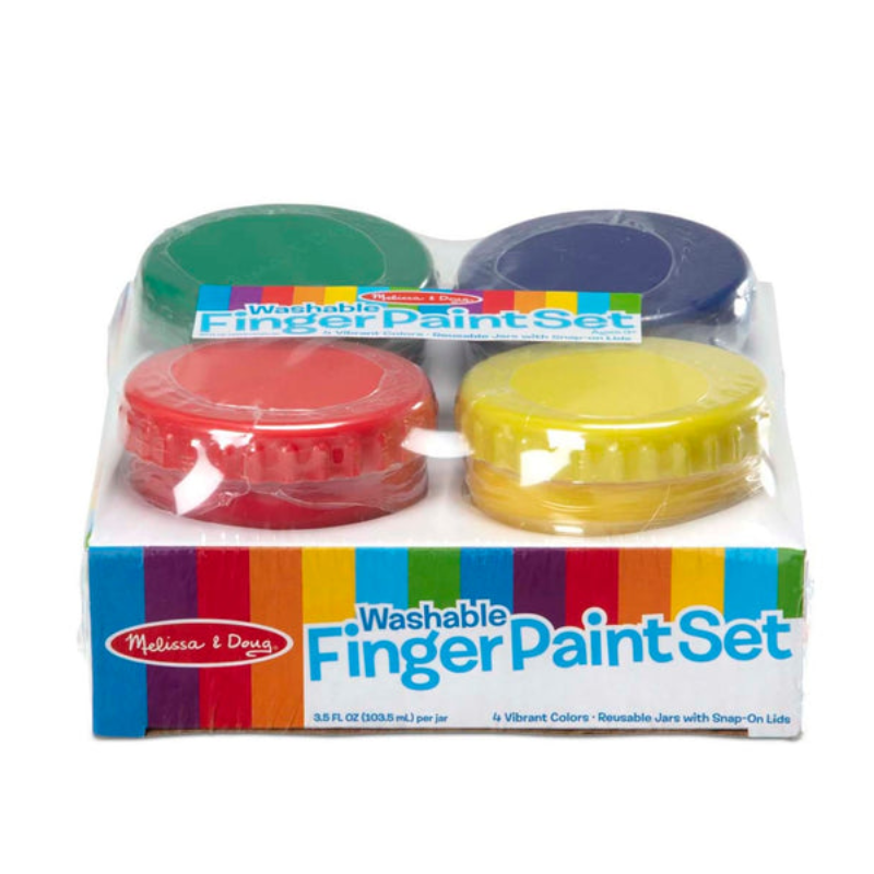 Melissa & Doug Finger Paint Set (4 Colors) 46004146