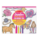 Melissa & Doug Jumbo Coloring Pad - Pink (11" X 14") 46004225