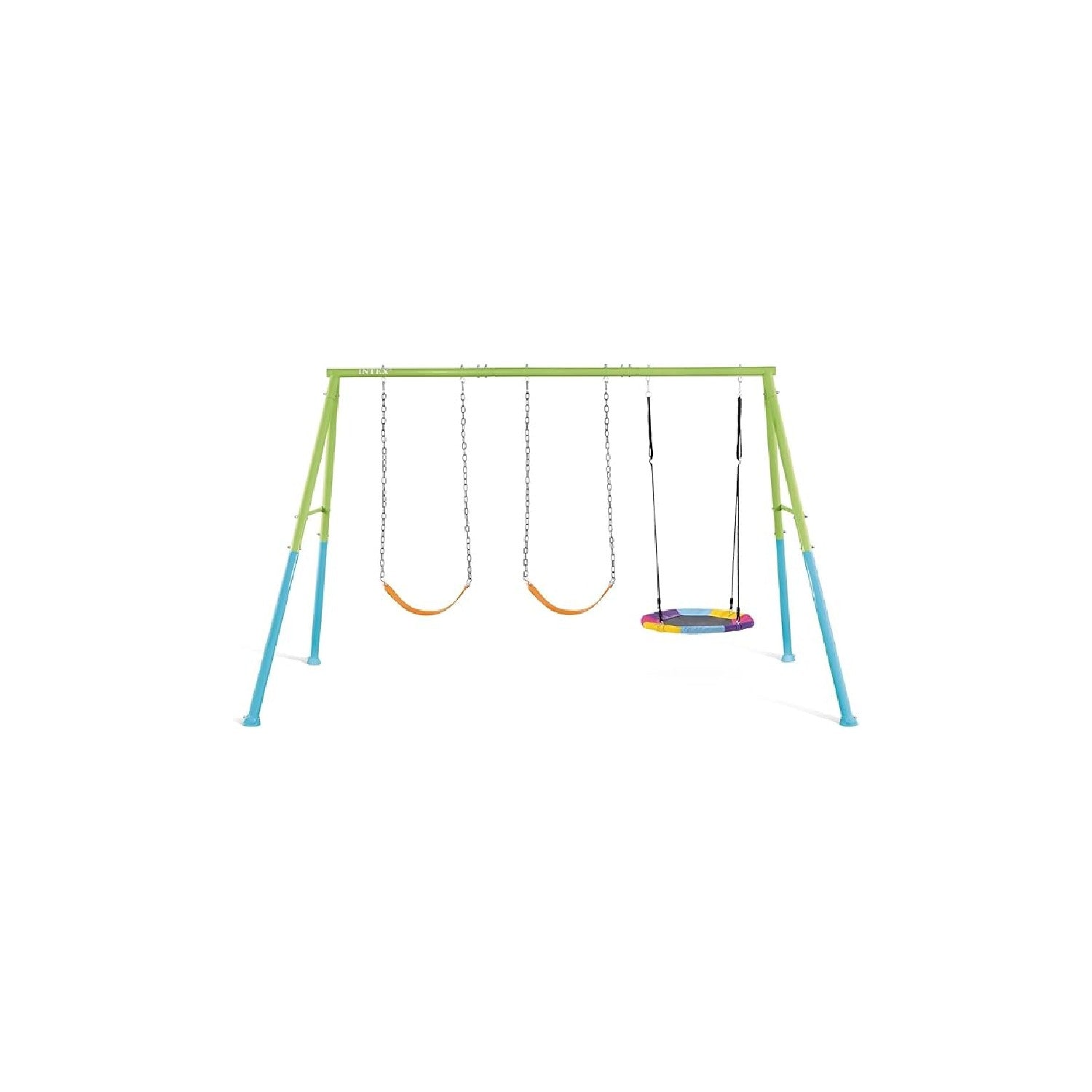 Intex Saucer And Swing 3-Feature Set, Age 3-10 44133 | Swing Set Intex Saucer And Swing 3-Feature Set, Age 3-10 44133 | Swing Set