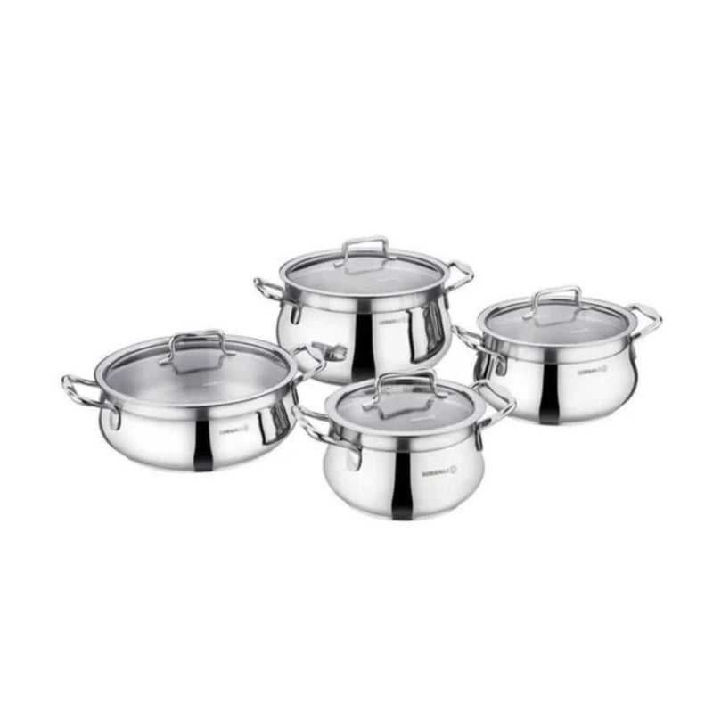 Korkmaz Estima Cookware Set 8pcs A1958