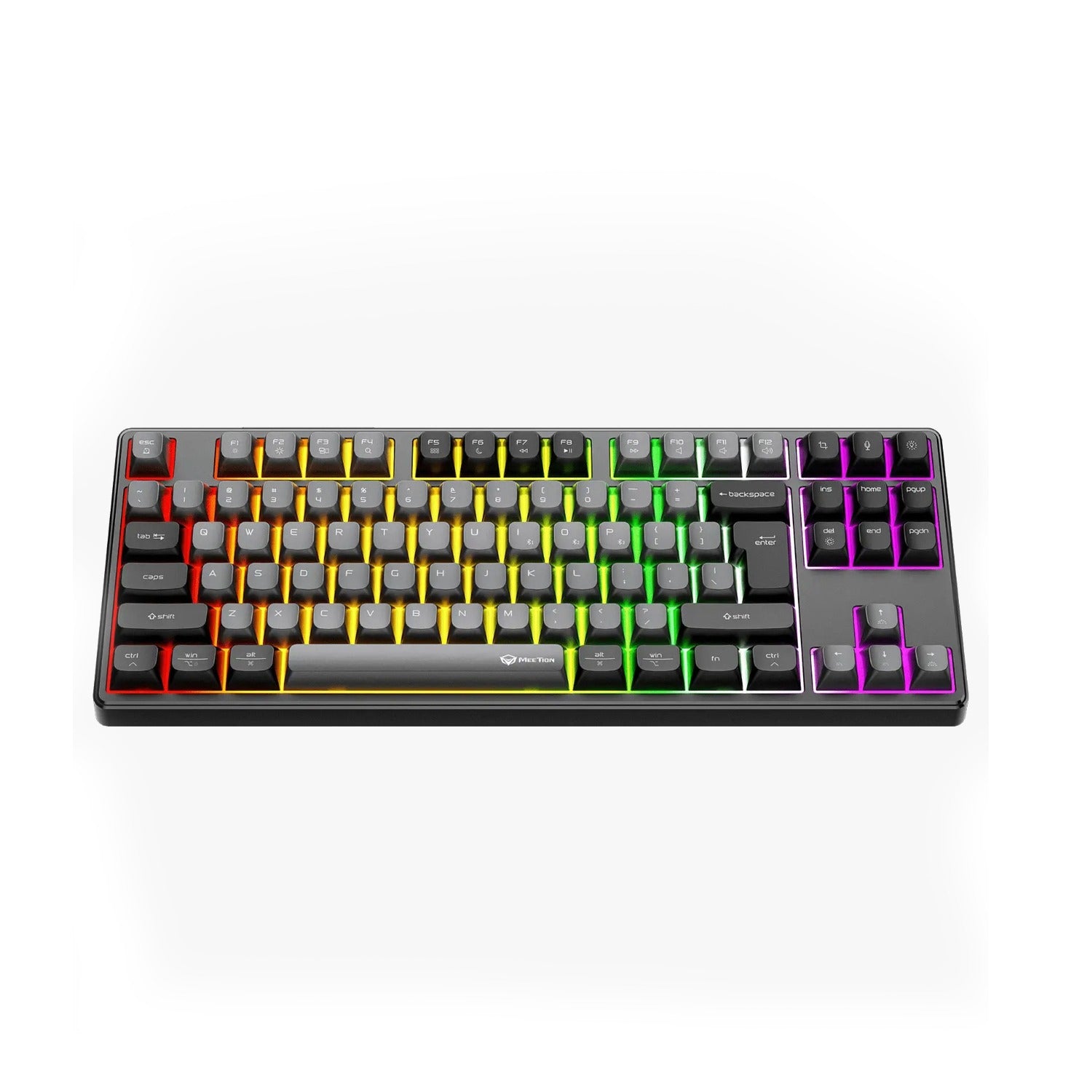 Meetion MK14 87 Keys Tri-Mode RGB Mechanical Keyboard (2.4G Wireless, Bluetooth, And Wired) | Computer Accessories