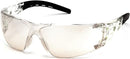 Pyramex Fyxate Safety Glasses, Indoor/Outdoor Mirror Lens SB10280S