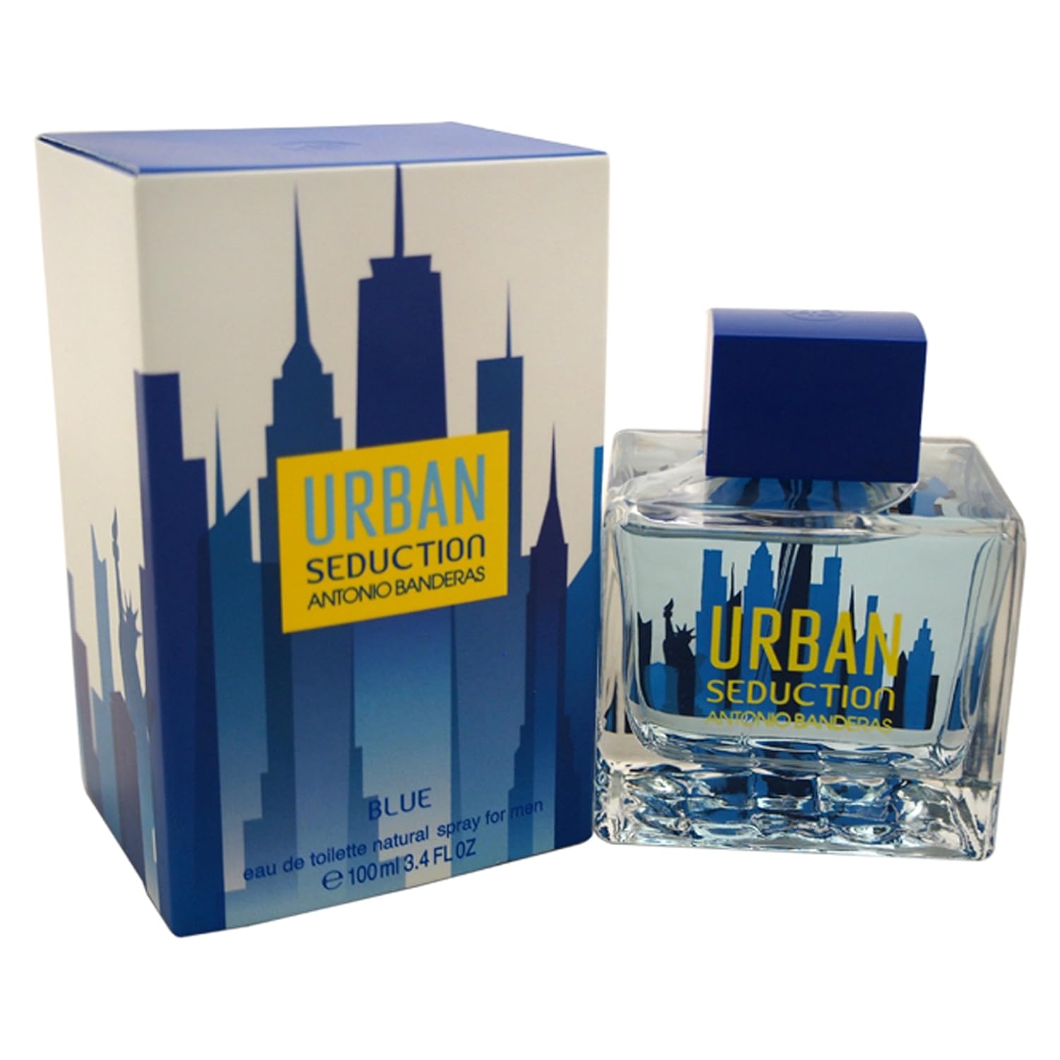 Antonio Banderas Urban Seduction Blue Eau de Toilette for Men 100ml | Men's Perfume Antonio Banderas Urban Seduction Blue Eau de Toilette for Men 100ml | Men's Perfume