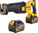Dewalt 54V Reciprocating Saw 2 Battery 6.0 Ah + Charger + Kit Box DCS388T2-GB