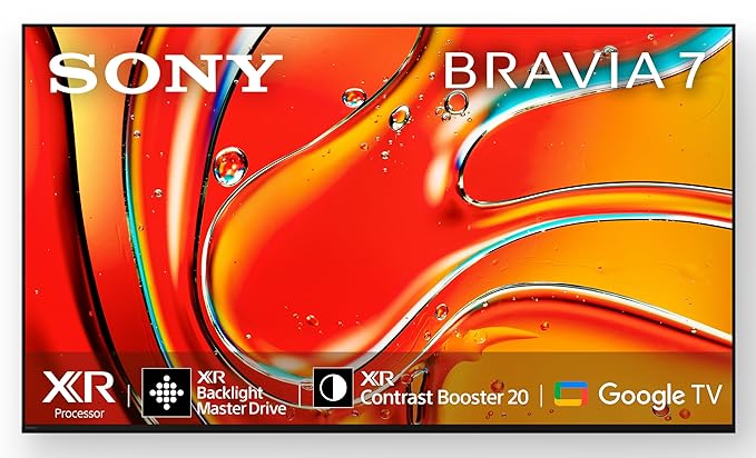 Sony 75" BRAVIA 7 Mini LED QLED 4K Ultra HD Smart Google TV K-75XR70