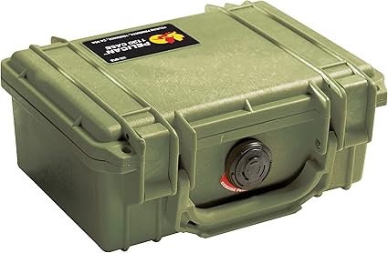 Pelican 1120 OD Green Small Case with Foam 1120-000-130