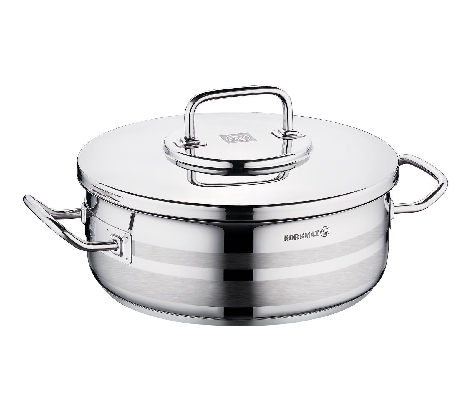 Korkmaz Astra 2 Low Casserole 28x10cm / 6.0L A2036 | Kitchen Appliance