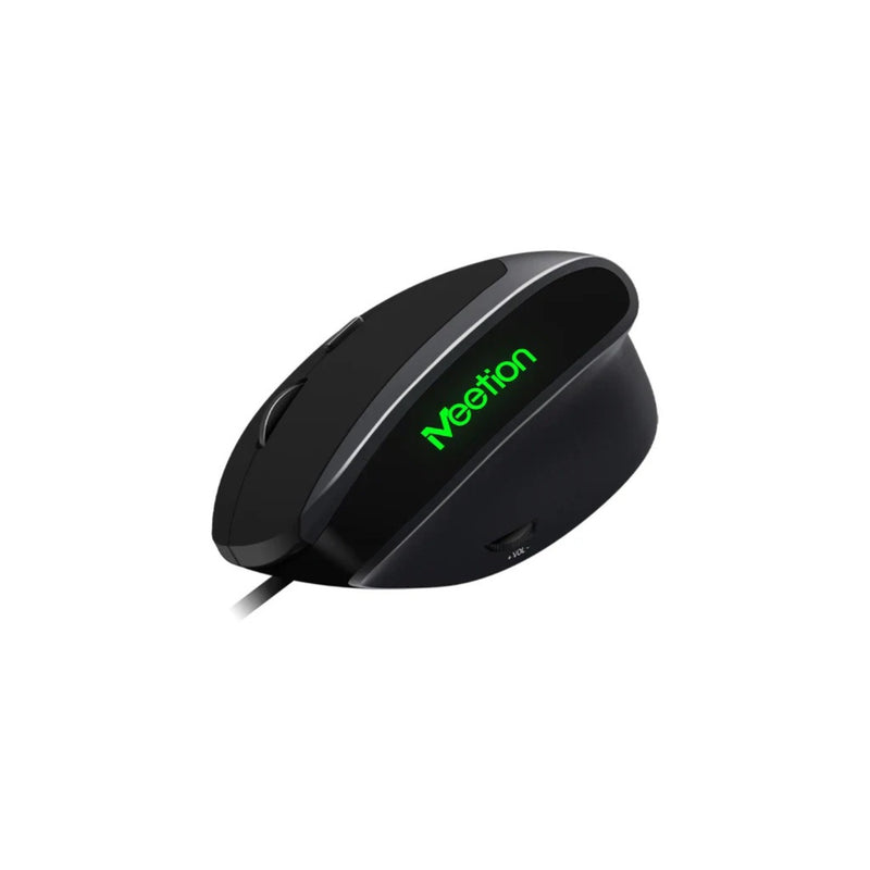 Meetion Wired Ergonomic Vertical Mouse Black MT-M390