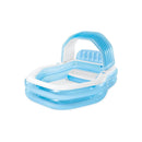 Intex Swim Center Sunshade Family Pool Ages 3+ 2.29mx1.91mx1.35m 42157186