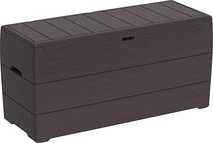Cosmoplast Cedargrain Deck Box | Home Appliances Cosmoplast Cedargrain Deck Box | Home Appliances