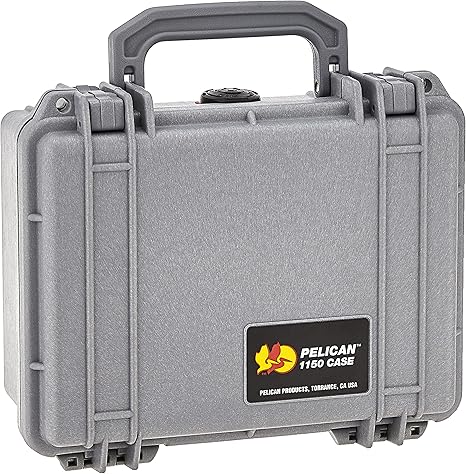 Pelican 1150 Camera Case With Foam Silver 1150-000-180