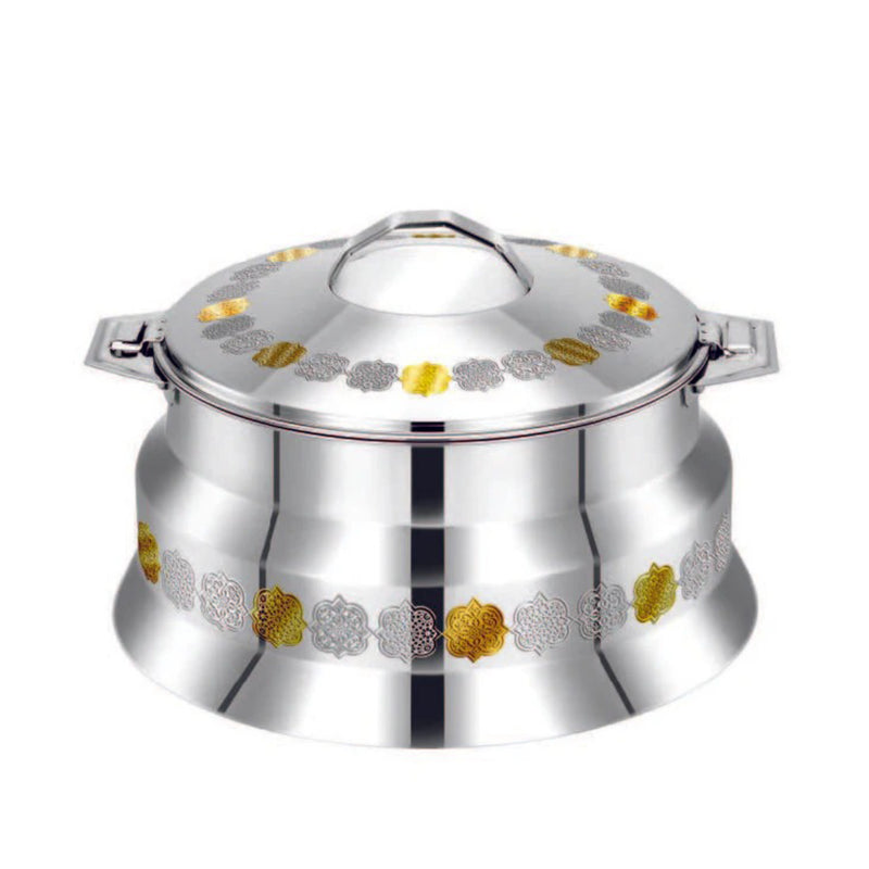 Pradeep Aara Stainless Steel Hot Pot Gold
