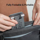 Vention Articulating Desk Phone / Tab Stand with 360° Rotatable Base Gray Aluminium Alloy Type KSDH0