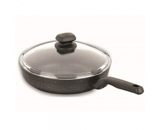 Korkmaz Frypan 24x4.7cm/2L With Lid A1844-1