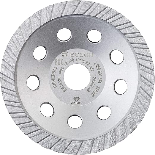 Bosch Diamond Grinding Head 125 MM Universal Turbo | Tool Accessories Bosch Diamond Grinding Head 125 MM Universal Turbo | Tool Accessories