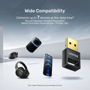 Unitek USB Bluetooth 5.3 Adapter for PC, Black B105B