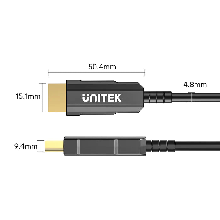Unitek Ultrapro HDMI2.0 Active Optical Cable | Computer Accessories Unitek Ultrapro HDMI2.0 Active Optical Cable | Computer Accessories