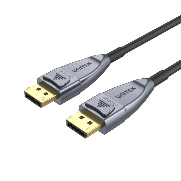 Unitek 8K Fiber Optic DisplayPort 1.4 Cable