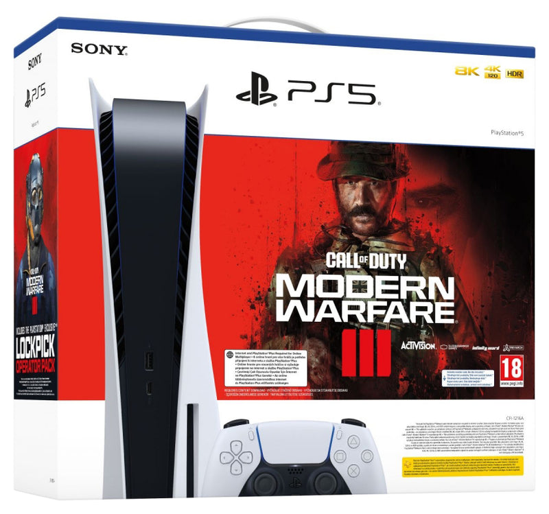 Sony PlayStation5 Console Call of Duty Modern Warfare III Bundle  CFI-1216A01Y, CODMWIII/FG/VCH/MEA