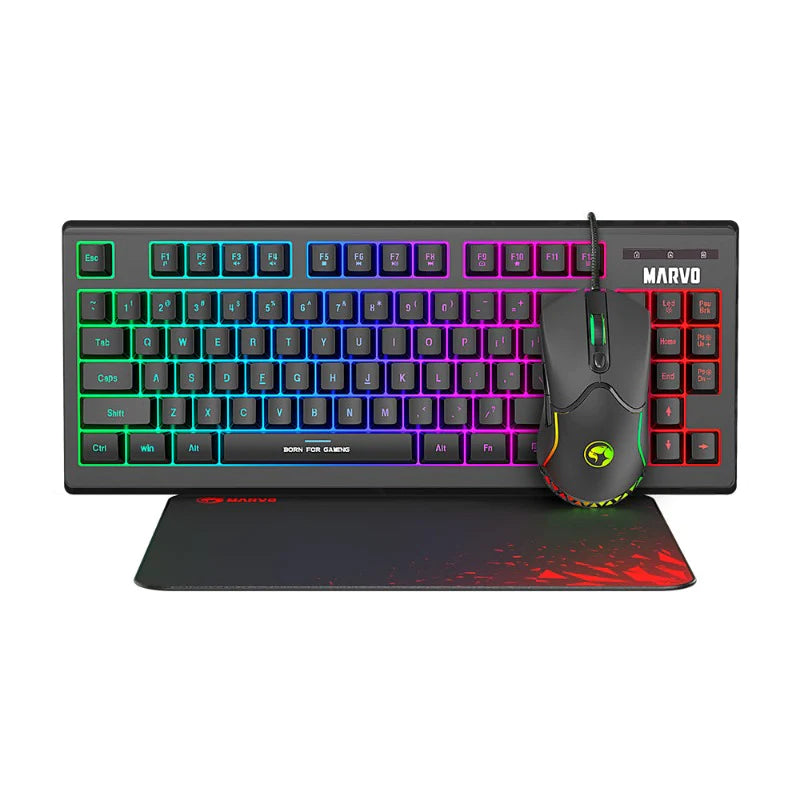 Marvo CM310 Gaming 3 IN 1 Combo- Keyboard , Mouse , Mouse Pad CM310EN