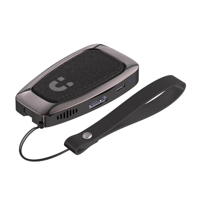 Unitek  4-in-1 100W PD Hub 10Gbps with USB-C 2xUSB-A, 1x HDMI 4K60Hz Port, USB-C PD 100W Space Grey & Black , Luxurious Car-Key-Like Design D1053A