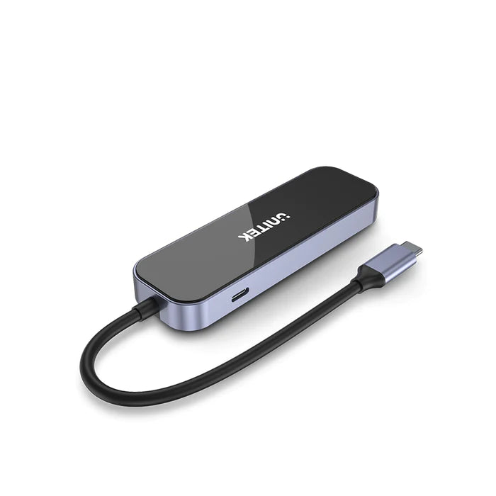 Unitek 6-in-1 USB-C 5Gbps Hub (3*USB3.0 + HDMI + Gigabit Ethernet + PD 100W), Space Grey D1084A | Computer Accessories Unitek 6-in-1 USB-C 5Gbps Hub (3*USB3.0 + HDMI + Gigabit Ethernet + PD 100W), Space Grey D1084A | Computer Accessories