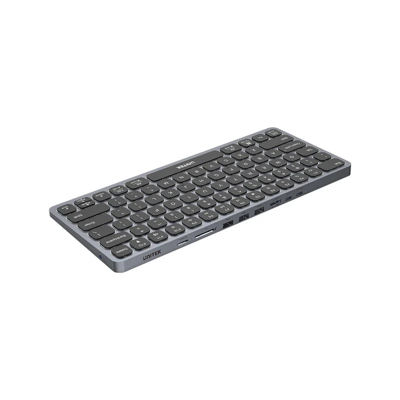 Unitek 9-in-1 USB-C Hub with Keyboard (3*USB3.0 + HDMI 2.0 + SD/Micro SD + Audio + Type C PD 100W) D1092A | Computer Accessories Unitek 9-in-1 USB-C Hub with Keyboard (3*USB3.0 + HDMI 2.0 + SD/Micro SD + Audio + Type C PD 100W) D1092A | Computer Accessories