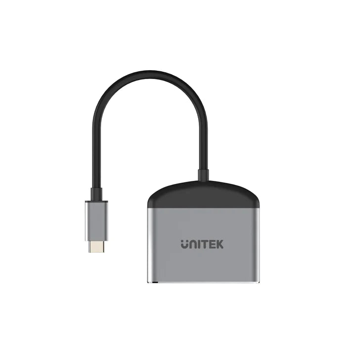 Unitek 3-in-1 USB-C Hub (HDMI 8K + USB3.0 + PD 100W), Space Grey D1102A