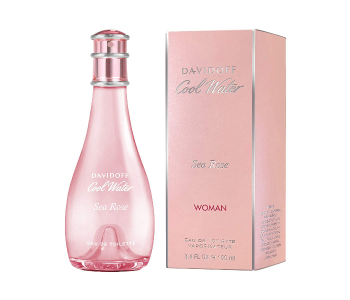 Davidoff Cool Water Sea Rose Eau De Toilette For Women 100ml | Women's Perfume