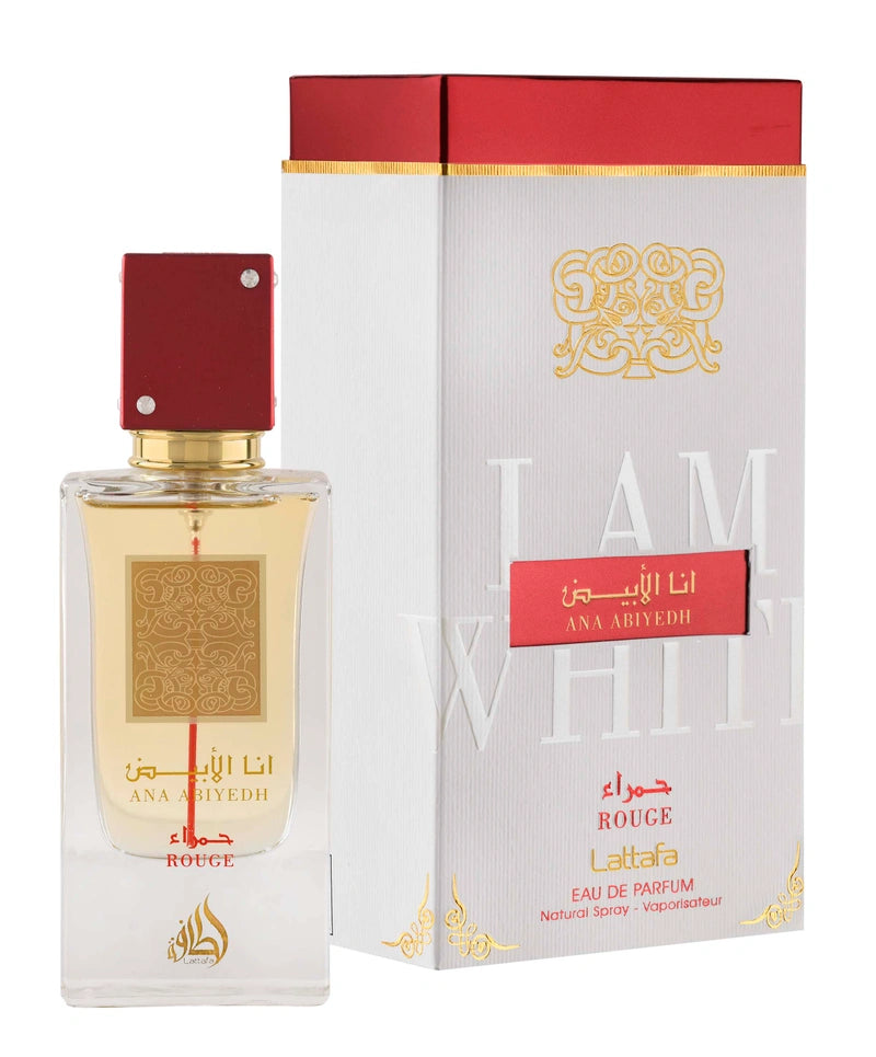 Lattafa Ana Abiyedh Rouge Eau De Parfum for Unisex 60ml