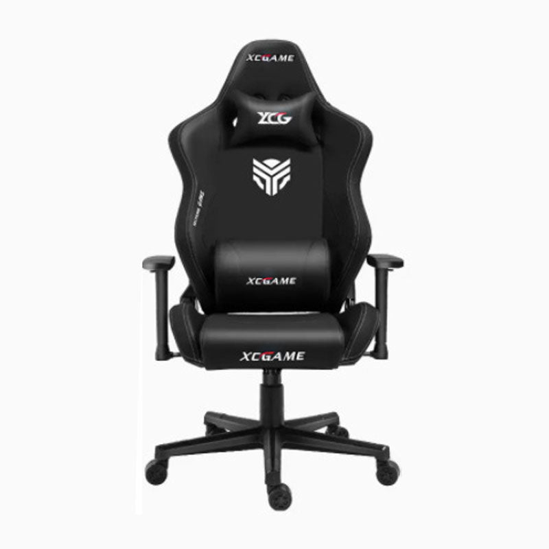 XC Game Gaming Chair With Footrest Black GFY102-T90B