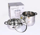 Gitco Stainless Steel Steamer Pot 2 Tier SP1004 8L