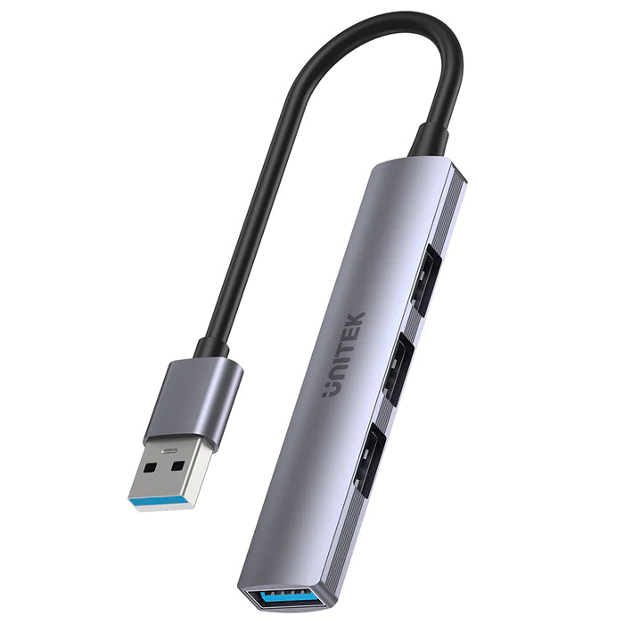 Unitek 4-in-1 USB-A 5Gbps Hub (USB3.0 + 3*USB2.0), Space Gray H1208A | Computer Accessories Unitek 4-in-1 USB-A 5Gbps Hub (USB3.0 + 3*USB2.0), Space Gray H1208A | Computer Accessories