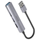 Unitek 4-in-1 USB-A 5Gbps Hub (USB3.0 + 3*USB2.0), Space Gray H1208A