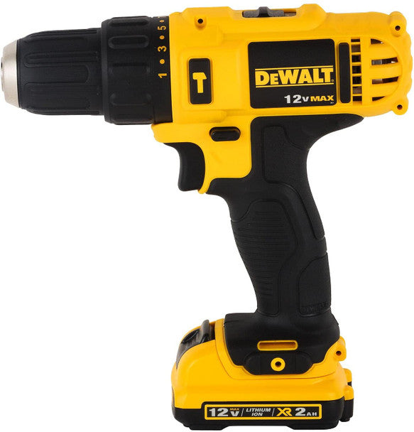 Dewalt 12V Impact Drill Driver 2 Battery 2.0 Ah + Charger DCD716D2-B5