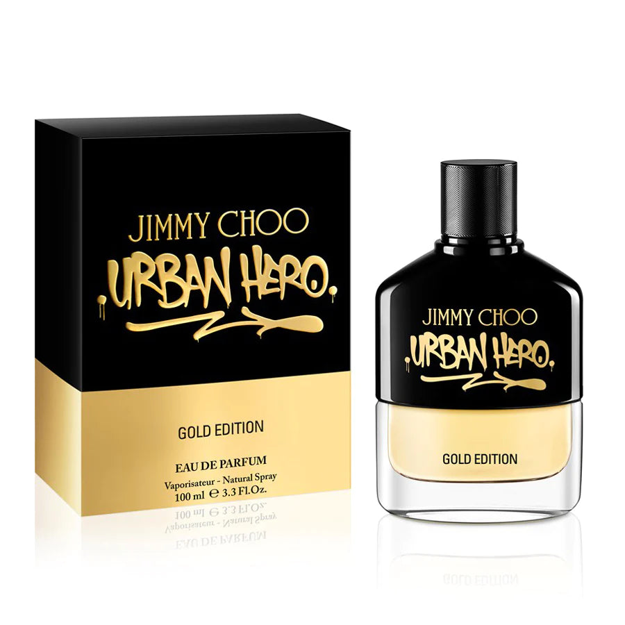 Jimmy Choo Urban Hero Gold Edition Eau De Parfum for Men 100ml | Men's Perfume Jimmy Choo Urban Hero Gold Edition Eau De Parfum for Men 100ml | Men's Perfume