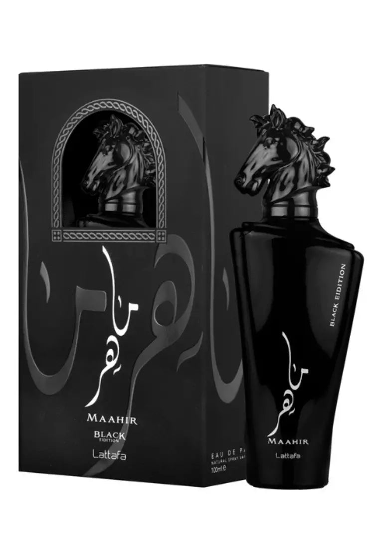 Lattafa Maahir Black Edition Eau De Parfum For Unisex 100ml